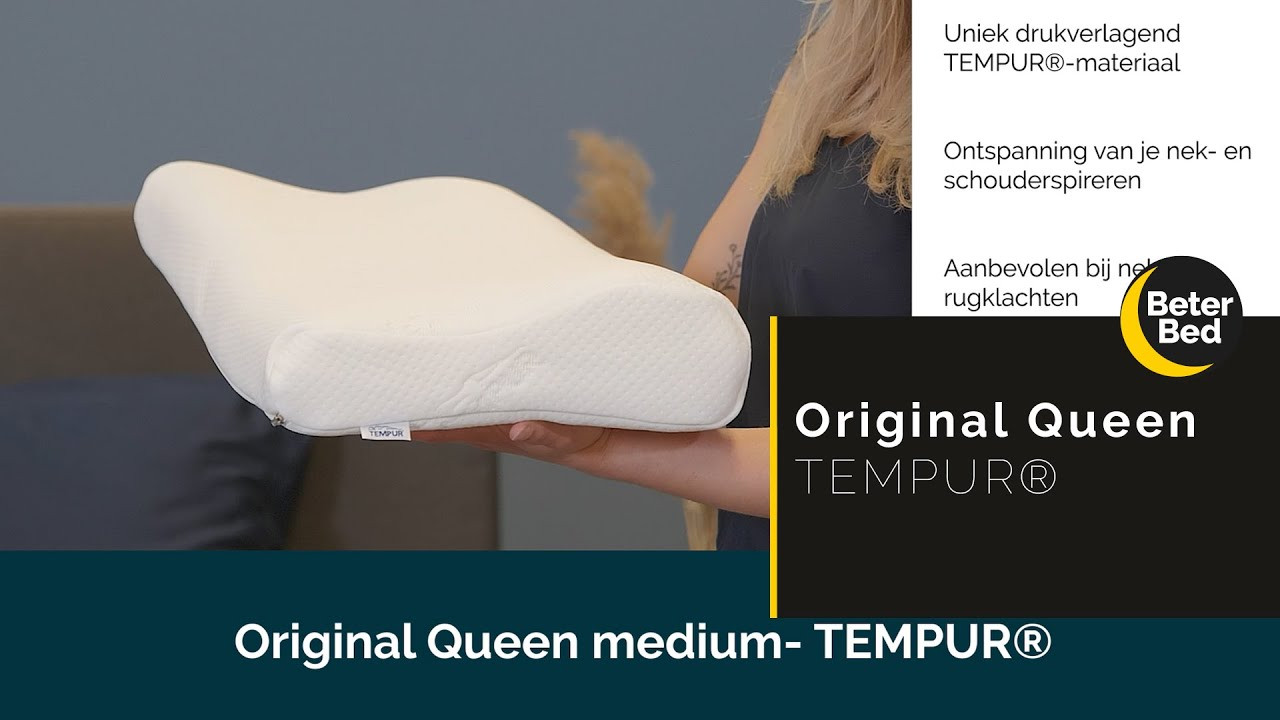 Original Queen Medium | TEMPUR® | Hoofdkussen kiezen |  Beter Bed